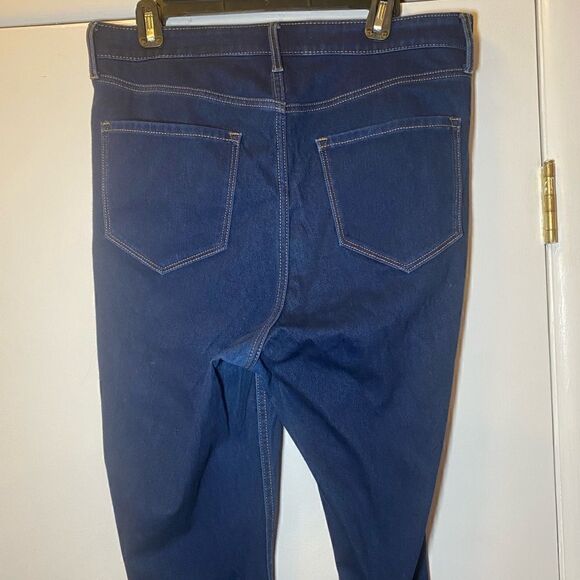 OLD NAVY Higher High-Rise Rockstar Super Skinny Jeans Women’s Size 12 Tall - Picture 4 of 7